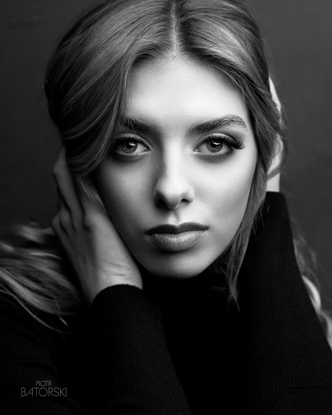 Portret w czerni i bieli